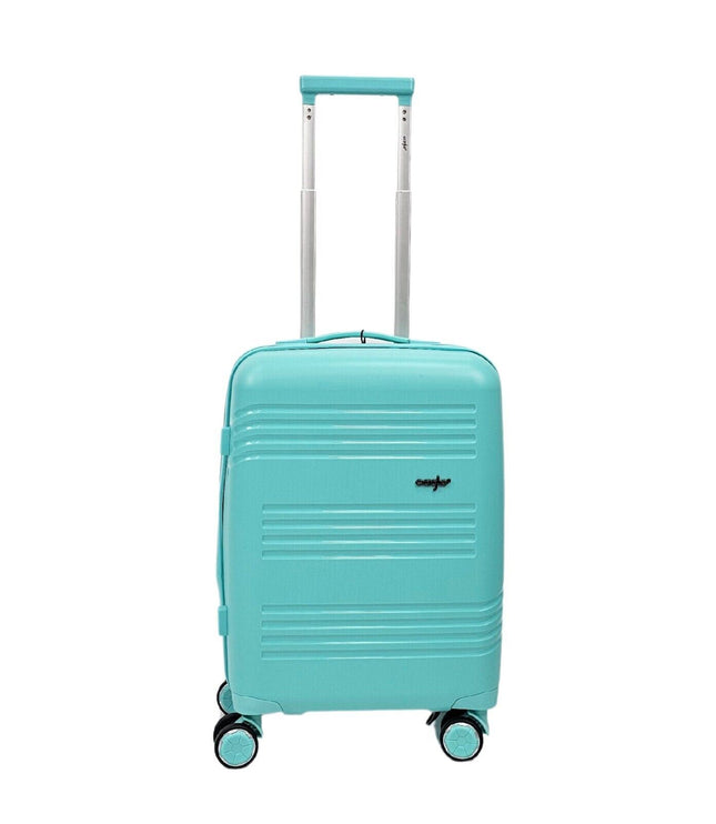 Camborne Cabin Hard Shell Suitcase in Teal