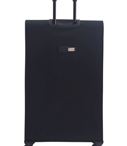 Arundel Extra Large Soft Shell Suitcase in Black