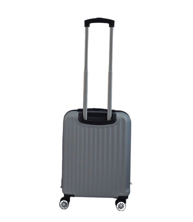 Alsager Cabin Hard Shell Suitcase in Silver