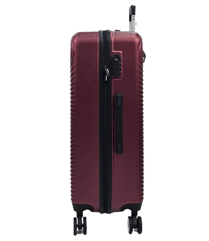 Chorley Extra Large Hard Shell Suitcase in Burgundy