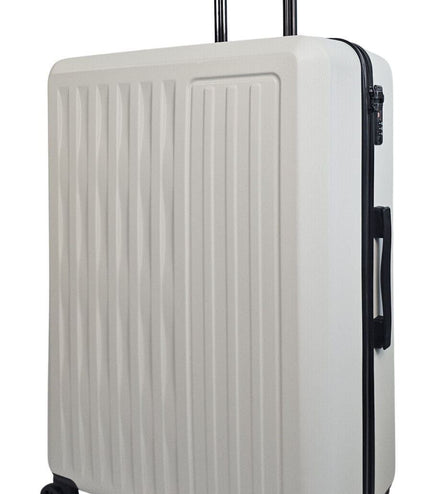 Croydon Large Hard Shell Suitcase in White