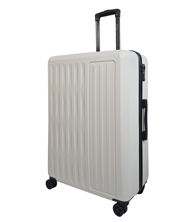 Croydon Large Hard Shell Suitcase in White