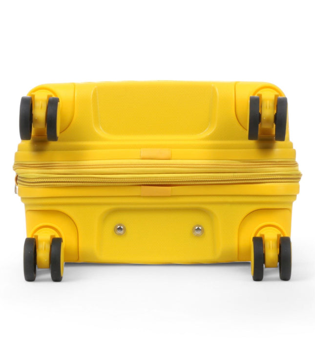 Balranald Set of 3 Hard Shell Suitcase in Yellow