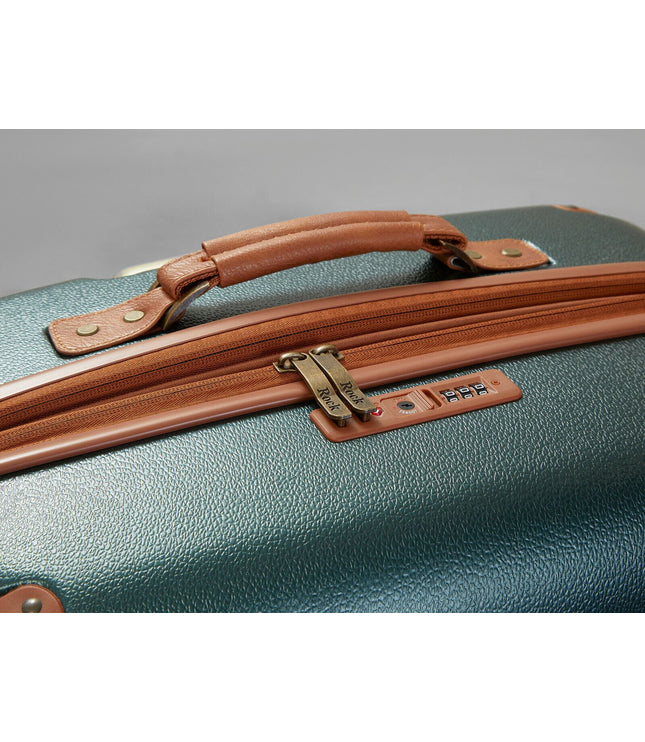 Amble Medium Hard Shell Suitcase in Green