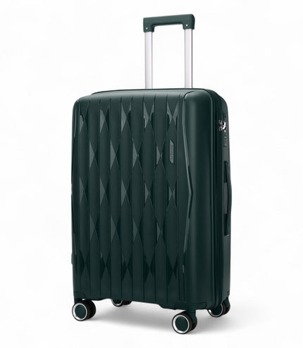 Burnaby Large Hard Shell Suitcase in Green
