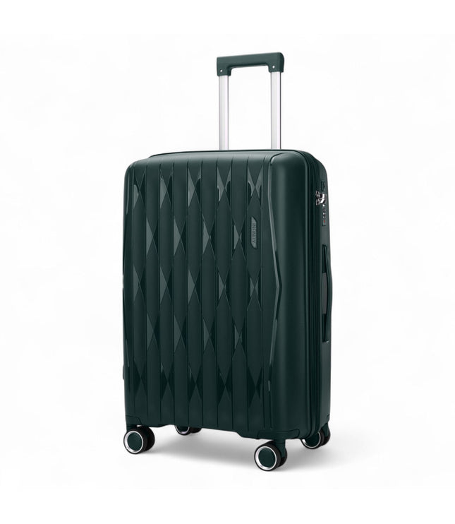 Burnaby Large Hard Shell Suitcase in Green