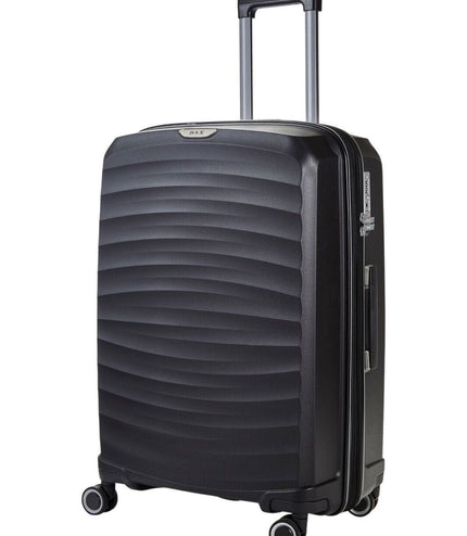 Alton Large Hard Shell Suitcase in Black