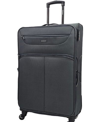 Ashford Large Soft Shell Suitcase in Grey