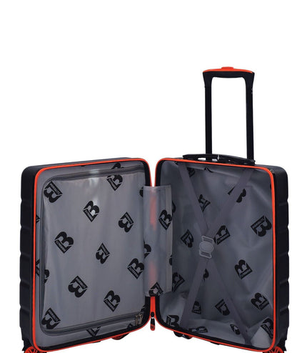 Coulsdon Cabin Soft Shell Suitcase in Black