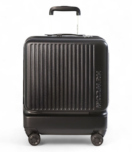Durable EasyJet Ryanair 39 x 26 x 51.5 cm Black Front Open Cabin Luggage Travel Suitcase