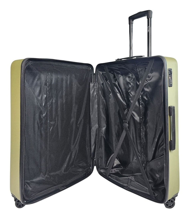 Croydon Large Hard Shell Suitcase in Green