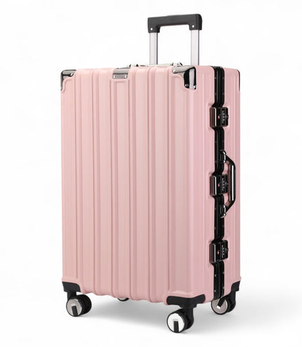 Airdrie Large Hard Shell Suitcase in Pink