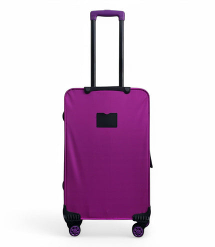 Handa Medium Soft Shell Suitcase in Pink