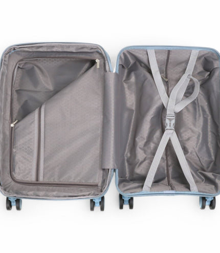 Balranald Cabin Hard Shell Suitcase in Sky Blue