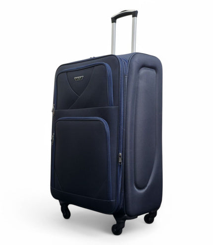 Nagoya Large Soft Shell Suitcase in Navy
