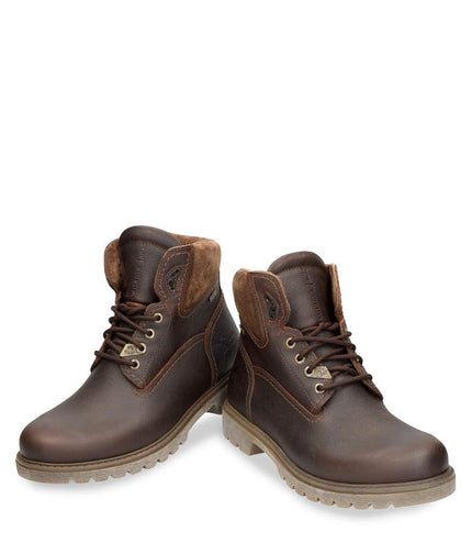 Panama Jack Men's Amur GTX C10 Chestnut Waterproof Leather Ankle Boots