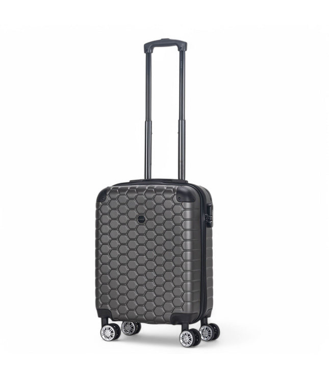 Noda Cabin Hard Shell Suitcase in Charcoal