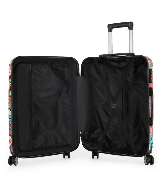 Congleton Medium Hard Shell Suitcase in Flower