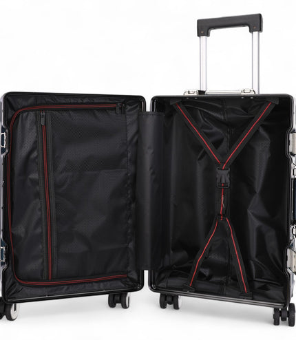 Airdrie Cabin Hard Shell Suitcase in Blue