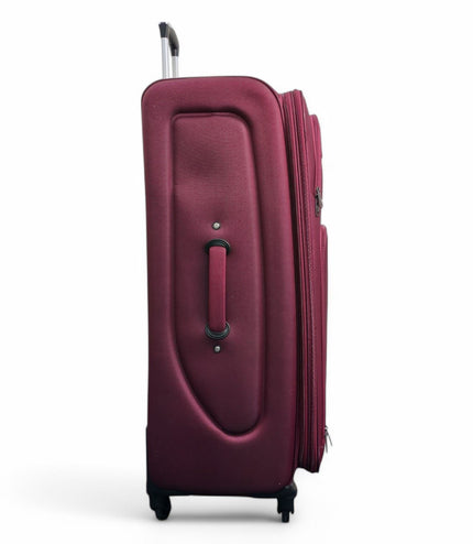 Nagoya X-Large Soft Shell Suitcase in Wine