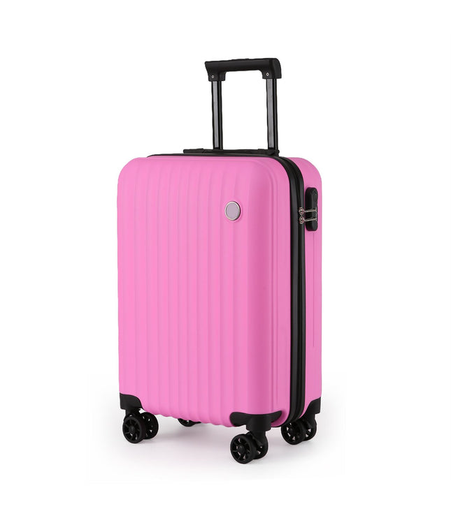 Edmonton Cabin Hard Shell Suitcase in Pink