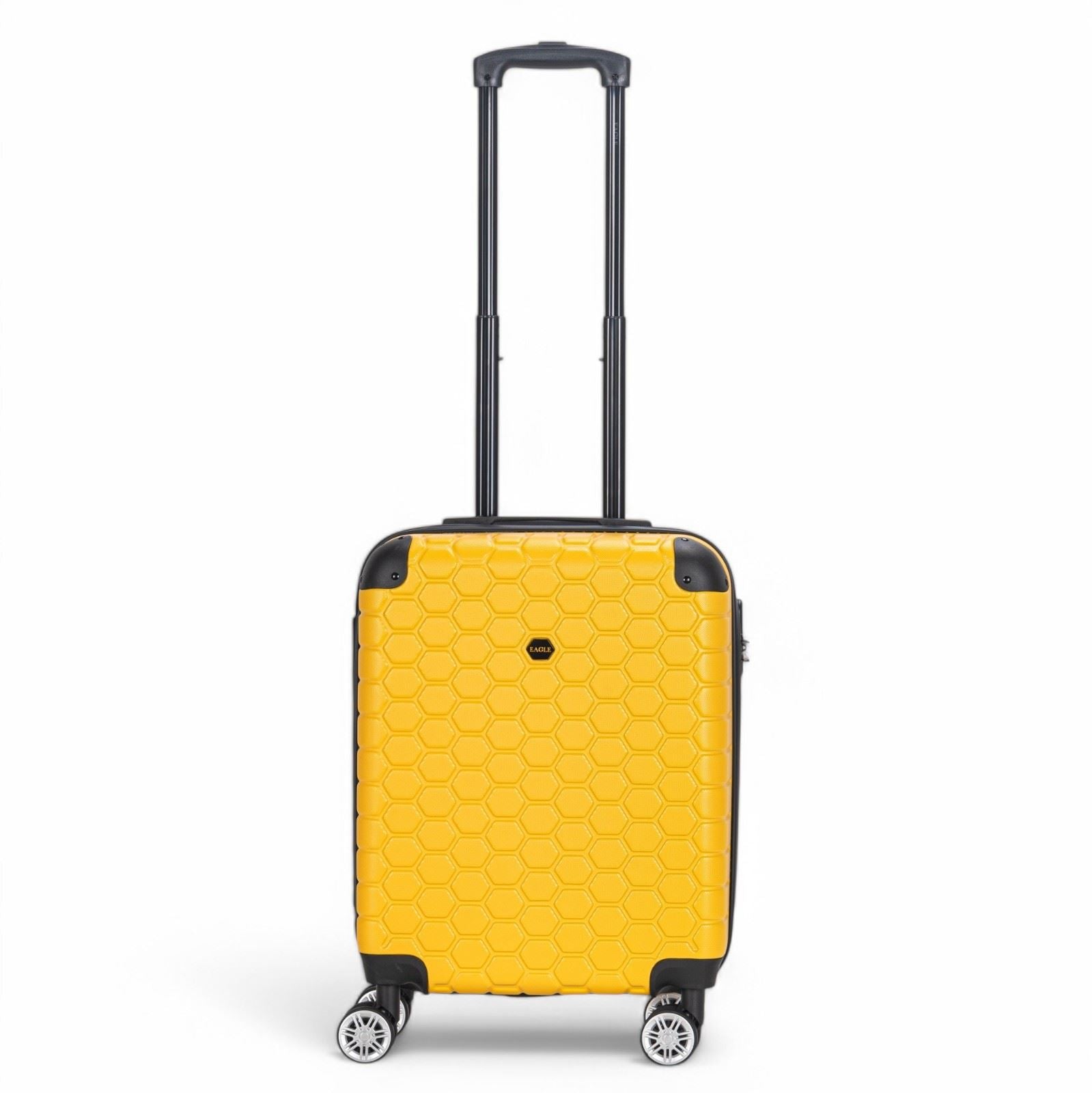 Noda Cabin Hard Shell Suitcase in Yellow – UK Luggage
