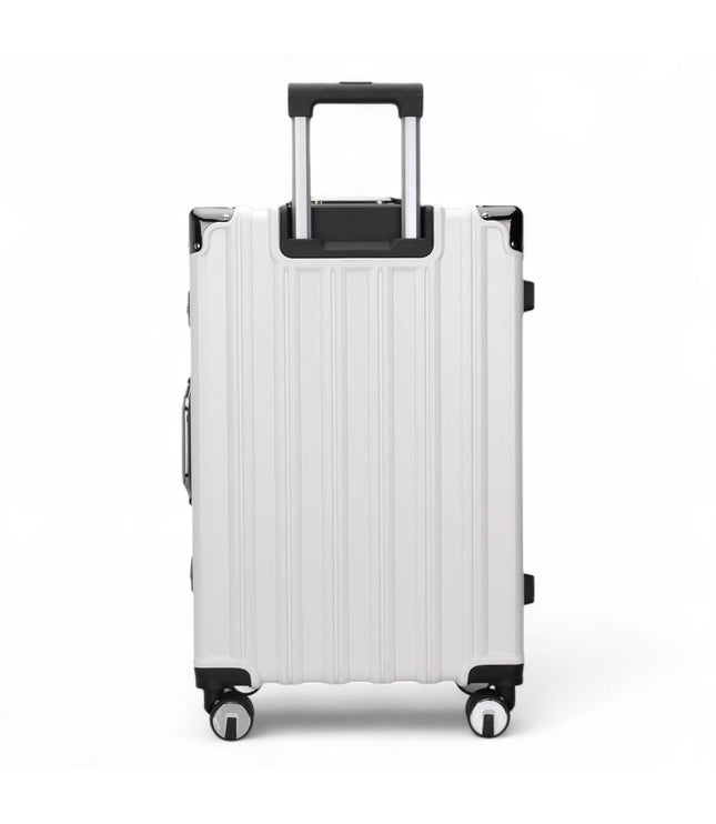 Airdrie Large Hard Shell Suitcase in White