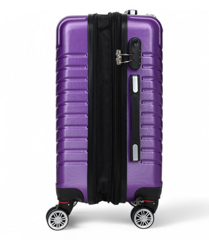 Bega Cabin Hard Shell Suitcase in Purple