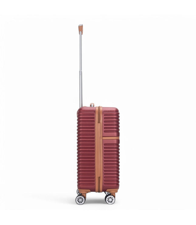 Koga Cabin Hard Shell Suitcase in Burgundy