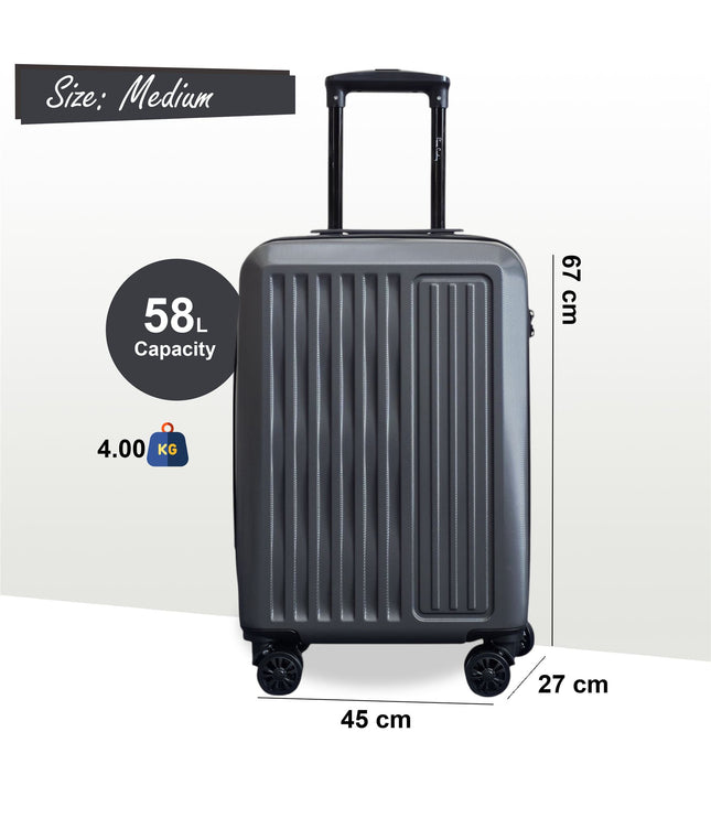 Croydon Medium Hard Shell Suitcase in Grey