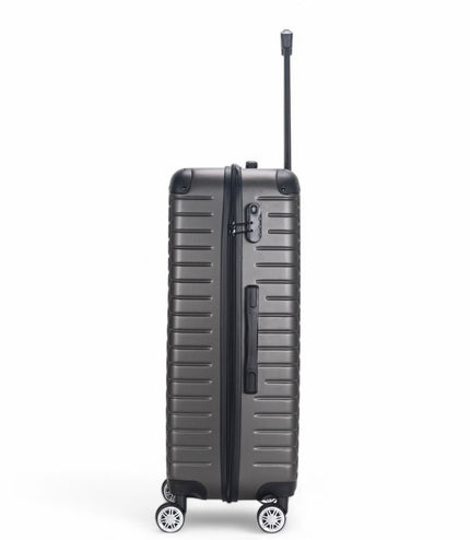 Noda Large Hard Shell Suitcase in Charcoal