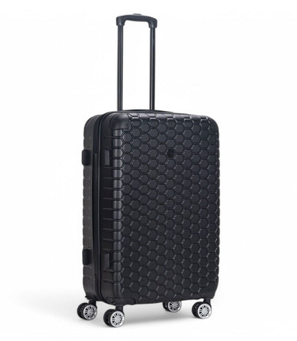 Noda Medium Hard Shell Suitcase in Black