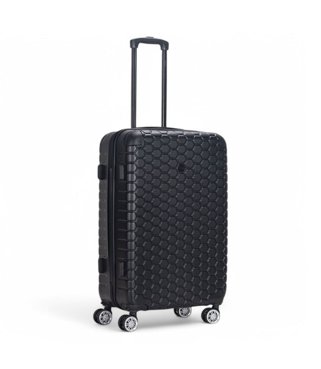 Noda Medium Hard Shell Suitcase in Black