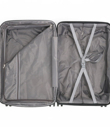 Balranald Large Hard Shell Suitcase in Black
