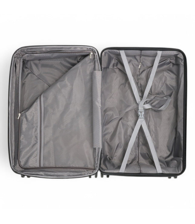Balranald Large Hard Shell Suitcase in Black