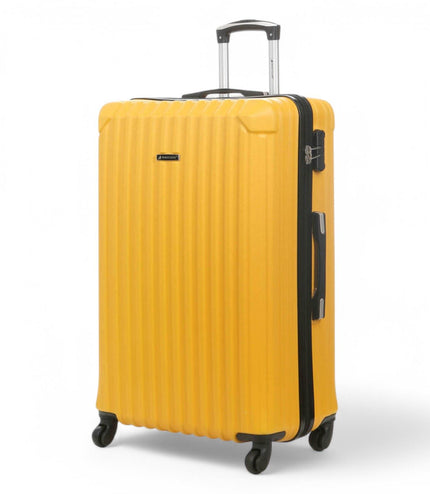 Corowa Large Hard Shell Suitcase in Yellow
