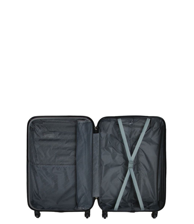 Croydon Medium Hard Shell Suitcase in Black