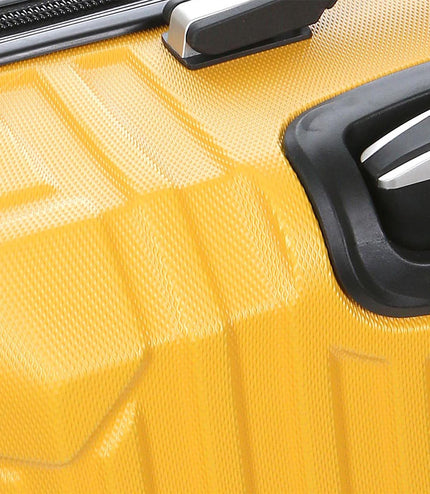 Corowa Large Hard Shell Suitcase in Yellow