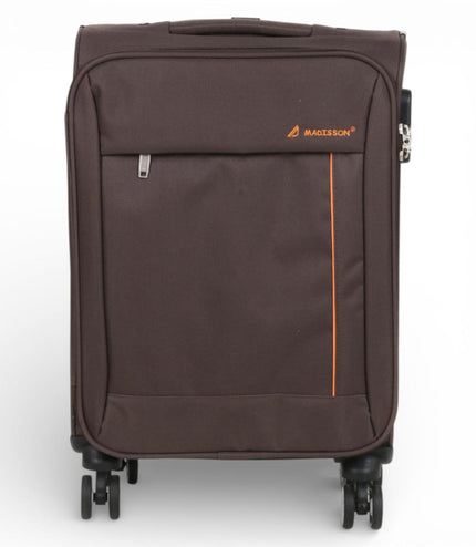 Carrollton Cabin Soft Shell Suitcase in Brown