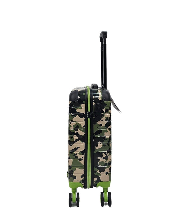 Brewood Cabin Hard Shell Suitcase in Green