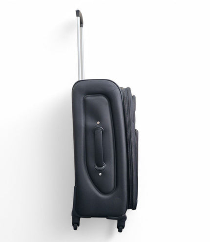 Nagoya Medium Soft Shell Suitcase in Black
