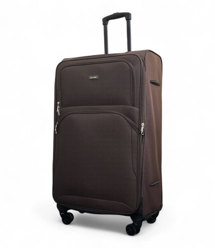 Gosford Large Soft Shell Suitcase in Brown