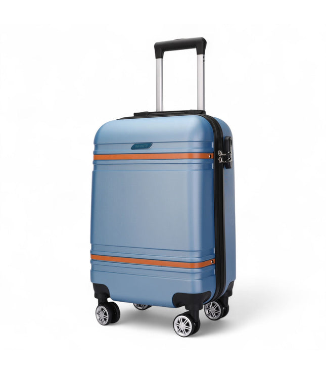 Calgary Cabin Hard Shell Suitcase in Blue