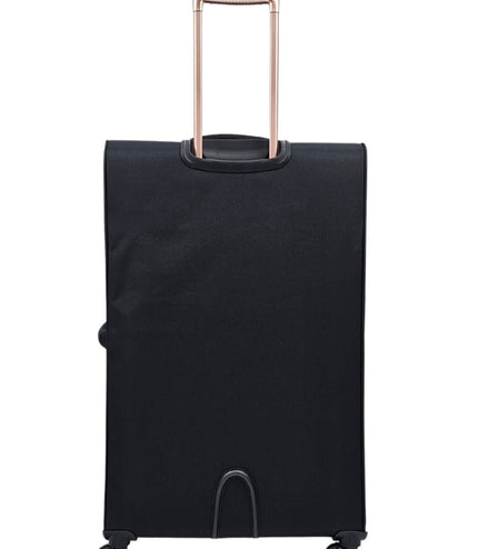 Bexley Large Soft Shell Suitcase in Black