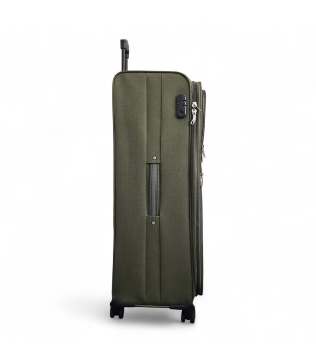 Gosford X-Large Soft Shell Suitcase in Green