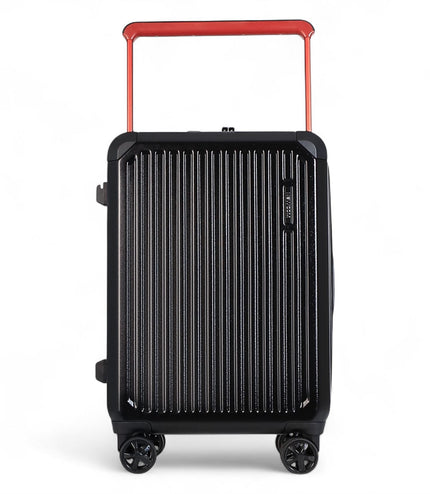 Hard Shell Black Rimowa Inspired TSA Cabin Luggage Suitcase Durable Spinner Carry-On