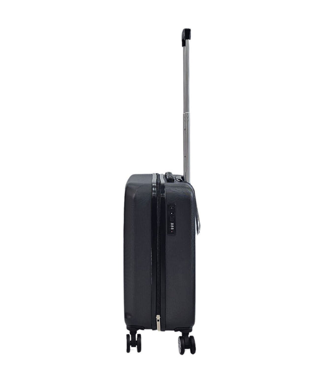 Alsager Cabin Hard Shell Suitcase in Black