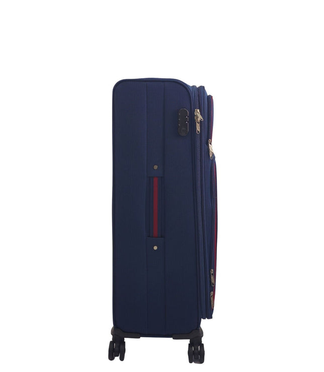 Arundel Large Soft Shell Suitcase in Navy