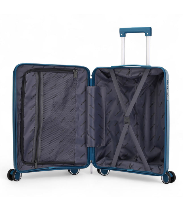 Burnaby Cabin Hard Shell Suitcase in Teal Blue
