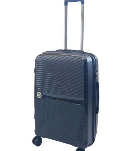 Acton Medium Hard Shell Suitcase in Black